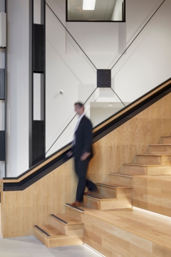 Stair and Handrail in Caivan Offices - Ottawa