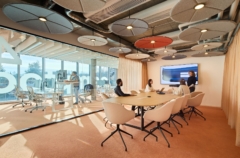 Acoustic Ceiling Panel in Camptocamp Offices - Lausanne
