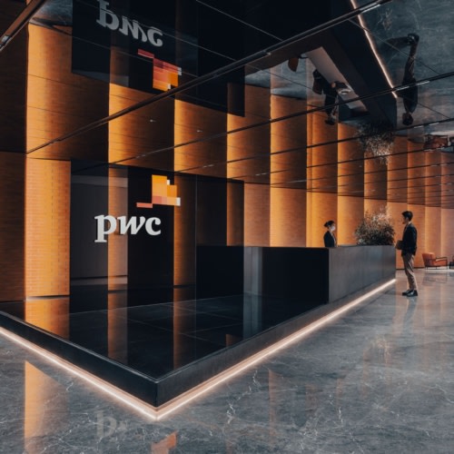 recent PwC Offices – Shanghai office design projects