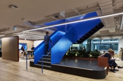 Stair and Handrail in Vocus Group Offices - Sydney