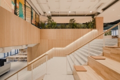 Stair and Handrail in Zendesk Offices - Krakow
