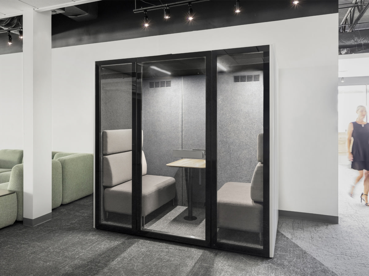 Clear Design COVE Pods | Office Snapshots