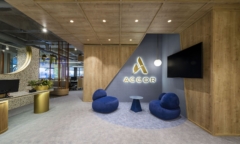 Reception / Waiting Area in Accor Group Offices - Istanbul