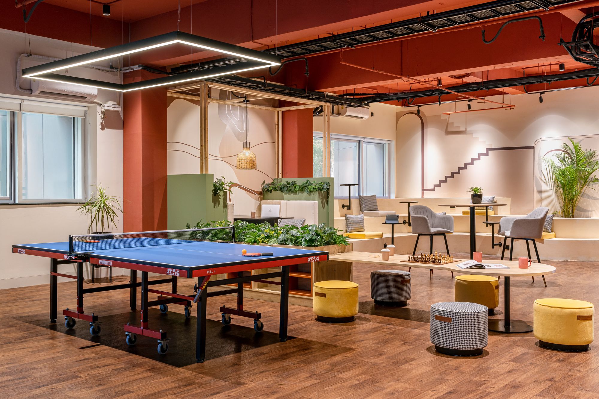 Office O2 dormakaba Offices O2 Lounge - Mahindra World City | Office Snapshots