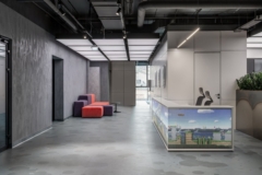 Reception / Waiting Area in International Digital Development Company Offices - Kyiv