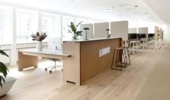 Reception / Waiting Area in Lunar Offices - Copenhagen