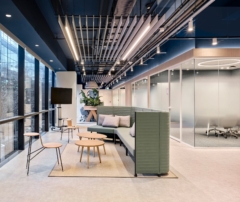 Acoustic Ceiling Baffle in Nokia Offices - Istanbul