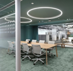 Recessed Cylinder / Round in Unilever Offices - Istanbul