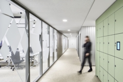 Locker Area in Confidential Software Company Offices - Dresden