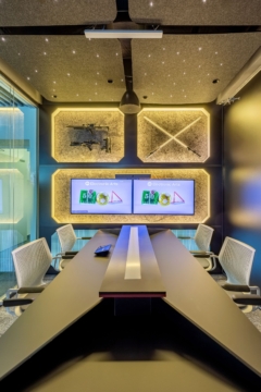 Acoustic Ceiling Panel in Electronic Arts Offices - Bucharest