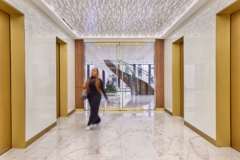 Elevator Lobby in Taft Offices - Chicago