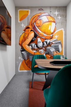 Street Art in WorkBetter Coworking Offices - Sofia