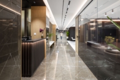 Reception / Waiting Area in Amanat Holdings Offices - Dubai