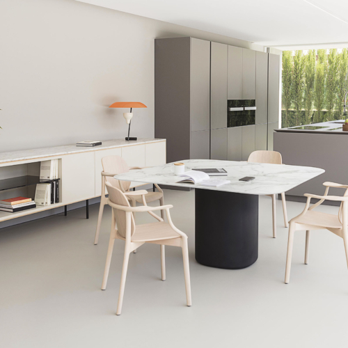 Solid Conference Table - 0