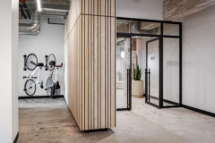 Bike Storage in DELV Design Offices - Indianapolis
