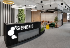 Reception / Waiting Area in Genesis Offices - Kyiv
