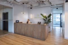 Reception / Waiting Area in Industrious 30 Adelaide Street Coworking Offices - Toronto