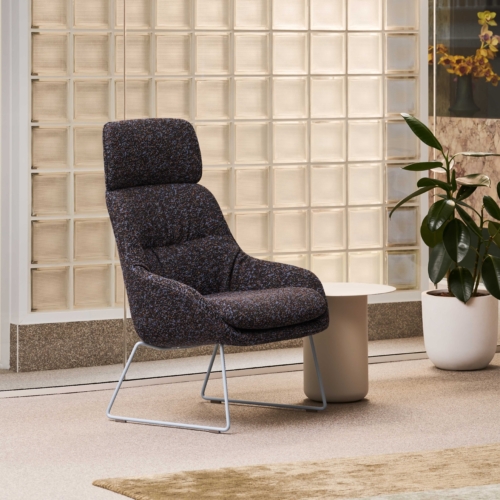 Jac Sled Lounge Chair by Zenith