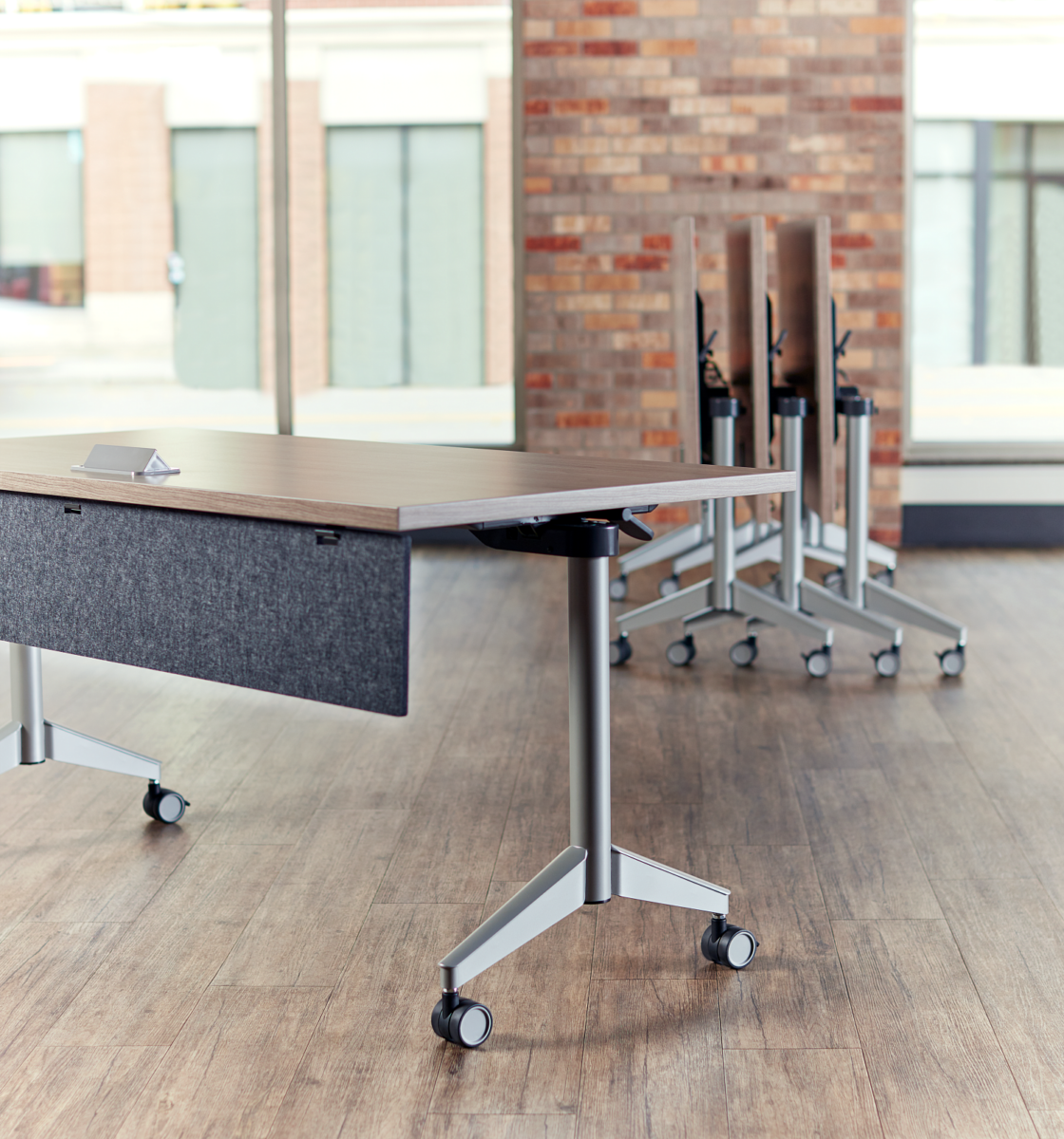 KI Pirouette Tables Office Snapshots