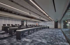 Acoustic Ceiling Panel in Tricon Offices - Tustin