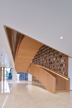 Stair and Handrail in Institute of International Affairs Offices - Shenzhen