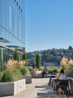 Terrace in Markowitz Herbold Offices - Portland