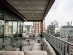 Terrace in Matillion Offices - Manchester