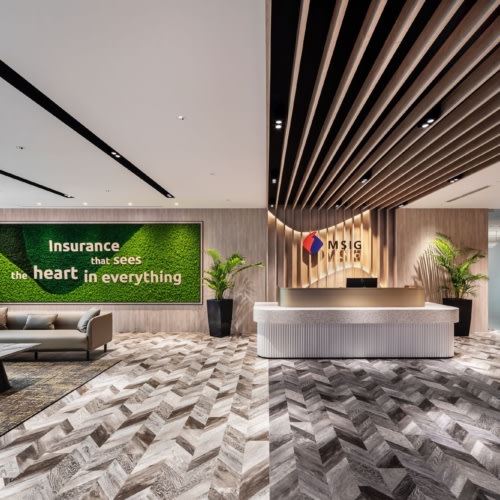 recent MSIG Insurance Offices – Singapore office design projects