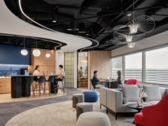 Sofas / Modular Lounge in Hitachi Vantara Offices - Singapore