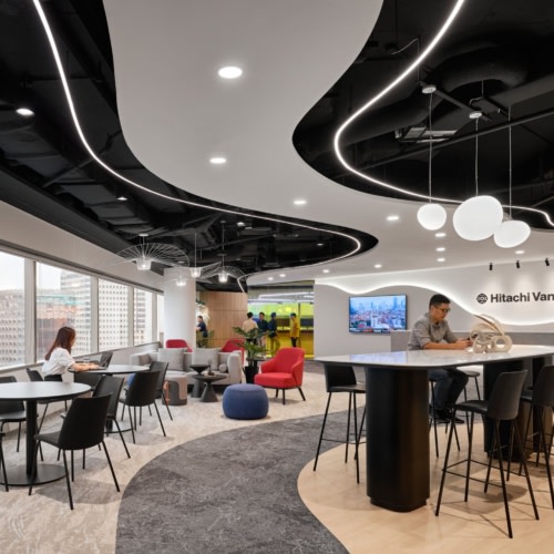 recent Hitachi Vantara Offices – Singapore office design projects