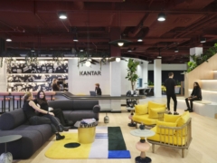 Stair and Handrail in Kantar Offices - London