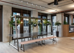 Bare Bulb in Marshmallow Offices - London