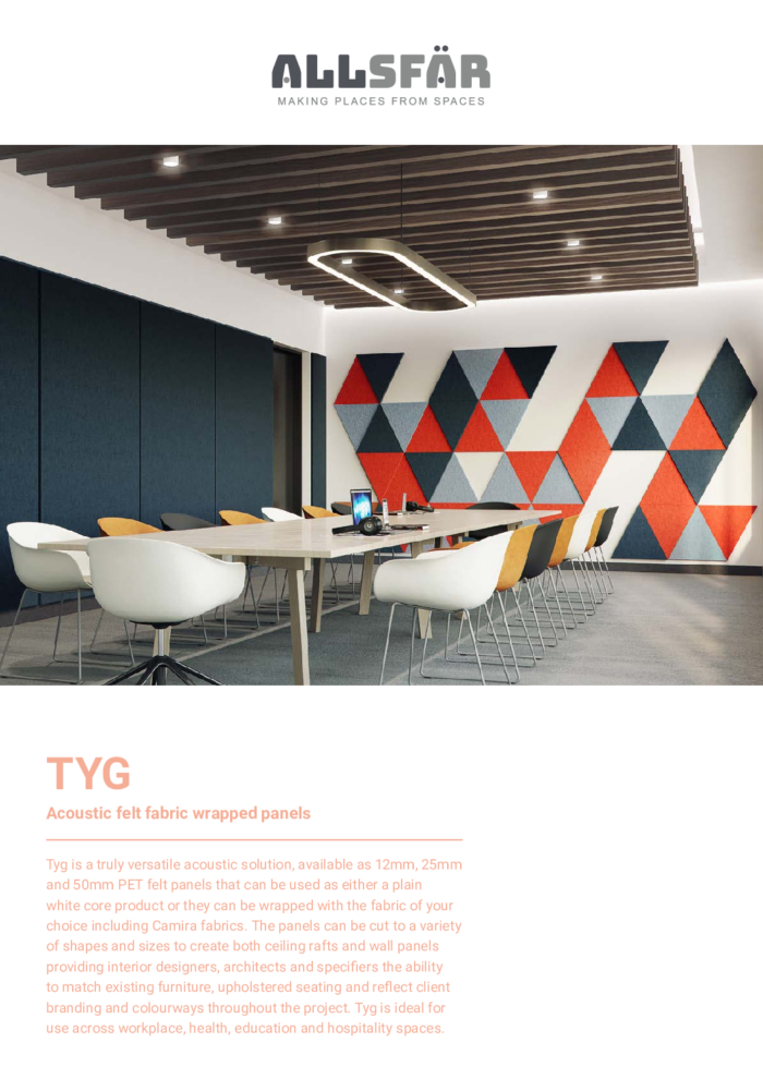 AllSfar Spec Sheet TYG-Wall Panel