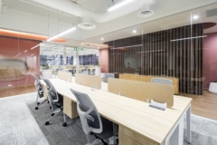 Wood Floor in AFZ Coworking Offices - Heredia