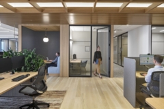 Booth Seating in Cambridge Associates Offices - Boston