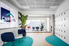 Locker Area in CNP Vita Assicura Offices - Milan