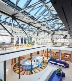 Atrium in Confidential Technology Company Admiralspalast Offices - Berlin