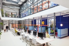 Open Office in Confidential Technology Company Admiralspalast Offices - Berlin