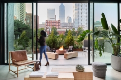 Terrace in LG Group Offices - Chicago