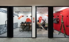 Glass Graphics in Licious Offices - Bengaluru