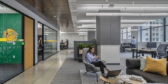 Glass Graphics in LinkedIn Regional Headquarters - Detroit