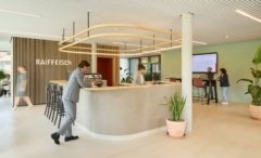 Column in Raiffeisen Bank Offices - Rossens