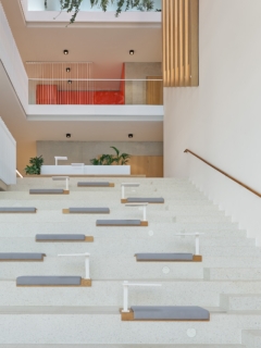 Stairs in Siemens Healthineers Education & Development Center - Erlangen