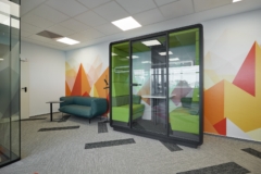 Wall Graphics in Swissquote Offices - Bucharest