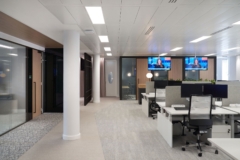 Ceiling-Mounted Display in Tellurian Offices - London
