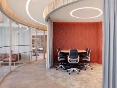 Recessed Cylinder / Round in Confidential Client Offices - Istanbul