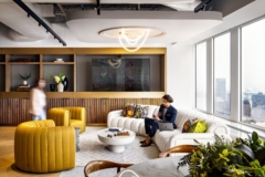 Sofas / Modular Lounge in Confidential Financial Firm Offices - New York City