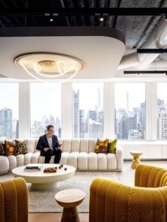 Lounge Chair in Confidential Financial Firm Offices - New York City