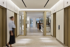 Elevator Lobby in Confidential Financial Institution Offices - New York City