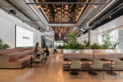 Bench in Groupe Montoni Offices - Laval